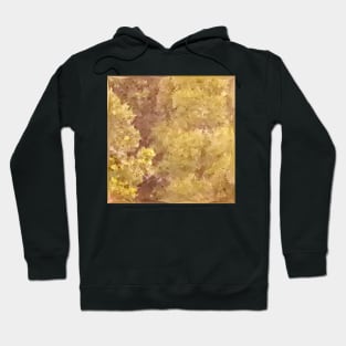 Dark Khaki Green Abstract Low Polygon Background Hoodie